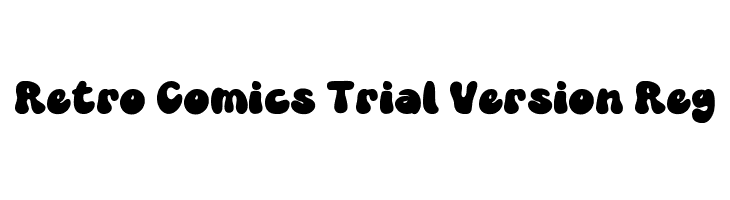 Retro Comics Trial Version Reg  Free Fonts Download