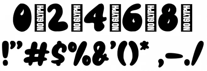 Retro Comics Trial Version Reg Font OTHER CHARS