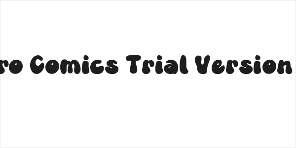 Retro Comics Trial Version Reg Logo