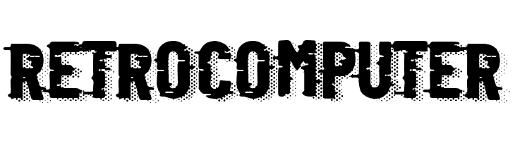 Retro Computer Font - FFonts.net