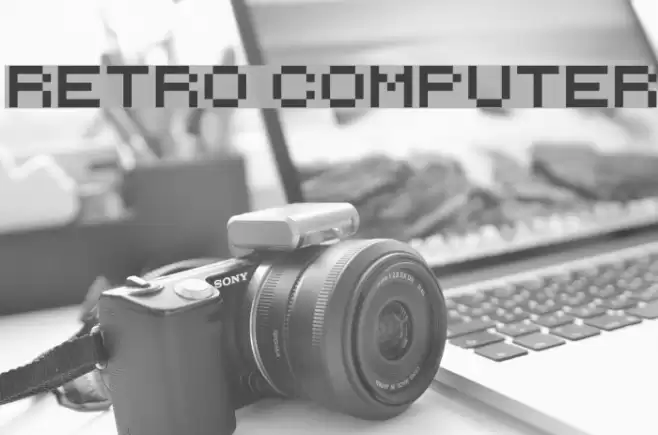 Retro Computer フォント examples
