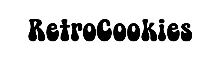 Retro Cookies  font caratteri gratis