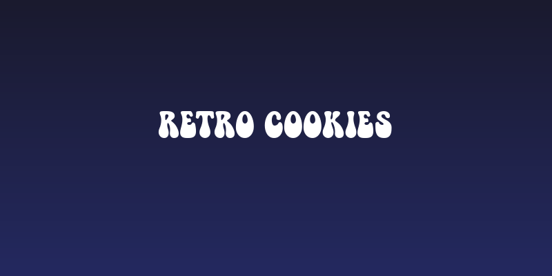 Retro Cookies Social Header