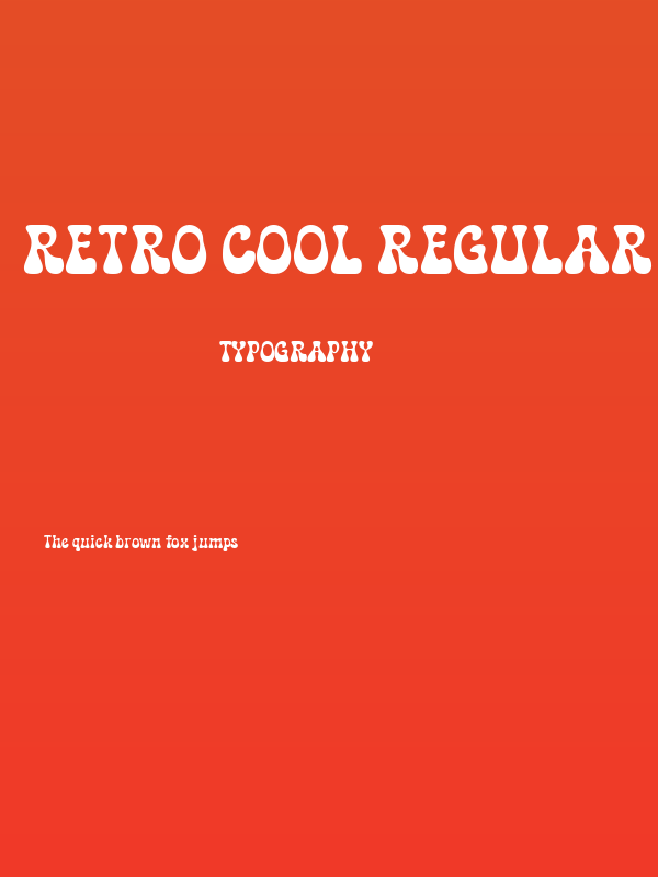 Retro Cool Regular Poster
