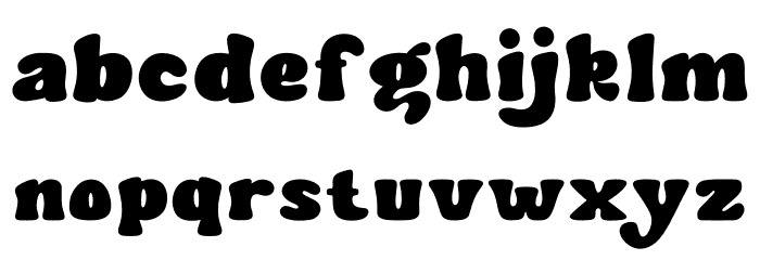 Retro Delight DEMO DEMO Font LOWERCASE