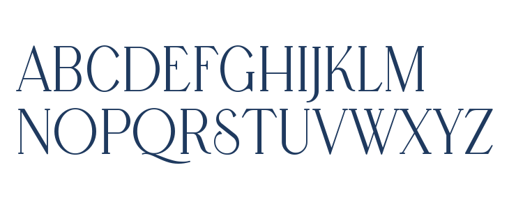 Retro Dream Serif Free Demo Uppercase