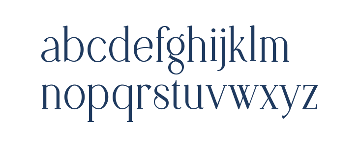 Retro Dream Serif Free Demo Lowercase