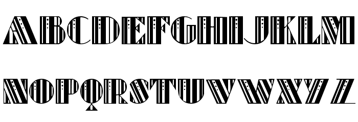 Retro Elite Font LOWERCASE