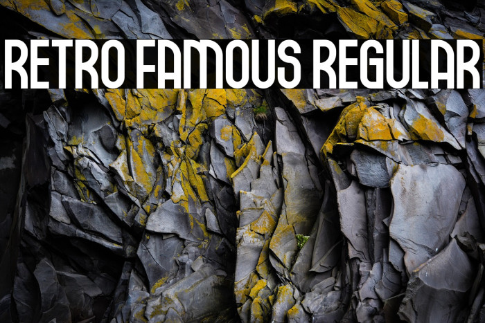 Retro Famous Regular Example 1