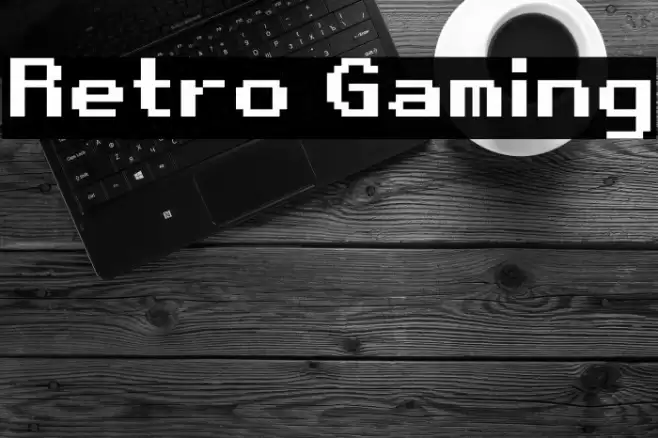Retro Gaming Font examples