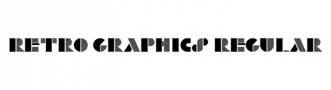 Retro Graphics Regular  تنزيل الخطوط