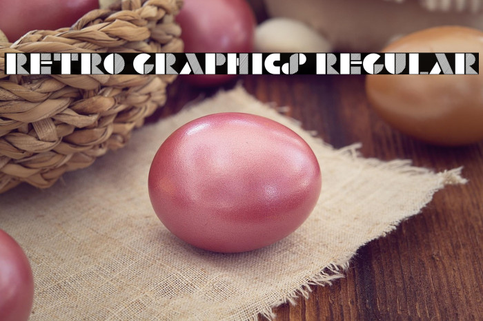 Retro Graphics Regular Example 2