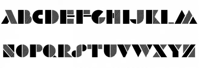 Retro Graphics Regular फ़ॉन्ट लोअरकेस