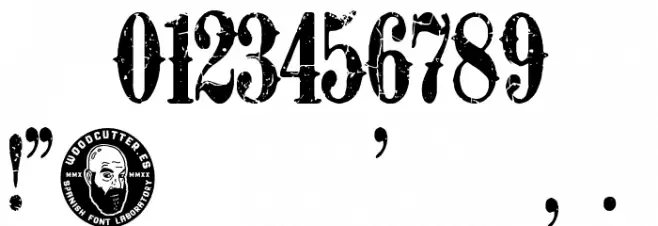 Retro Grunge West Font OTHER CHARS