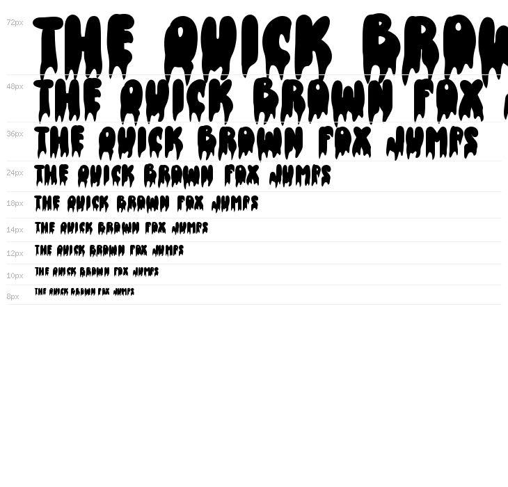 Retro Halloween Waterfall