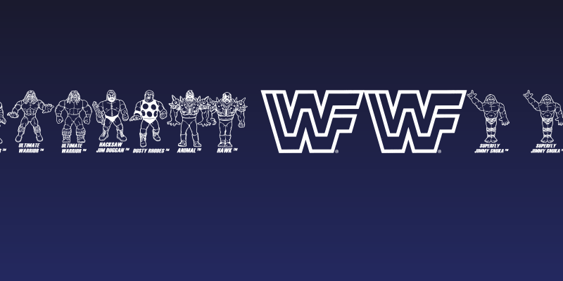 Retro Hasbro WWF Figures Social Header