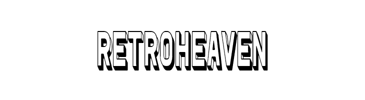 Retro Heaven  les polices de caractères gratuit télécharger
