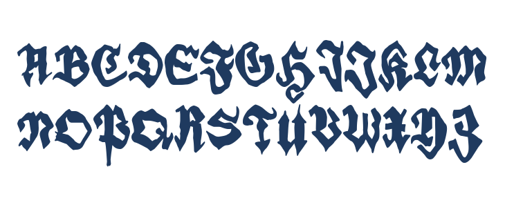 Retro Hool Tour Uppercase