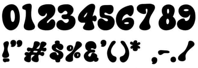 Retro Impact Font OTHER CHARS