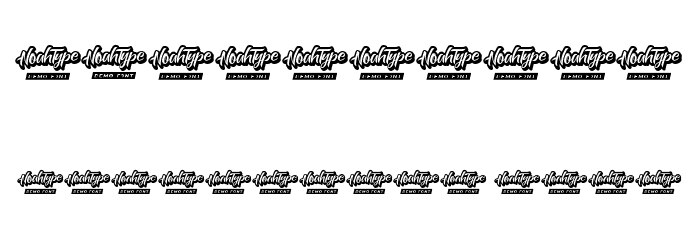 Retro Lines Demo Font OTHER CHARS