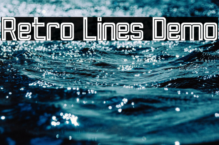 Retro Lines Demo Example 1