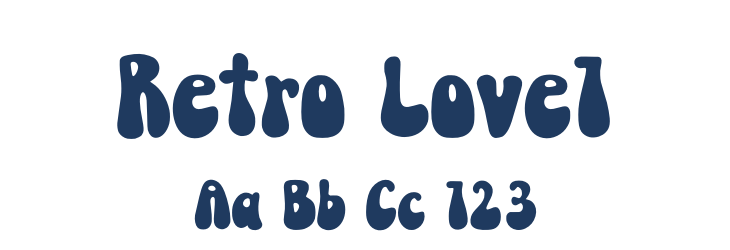 Retro Love1 Font Preview