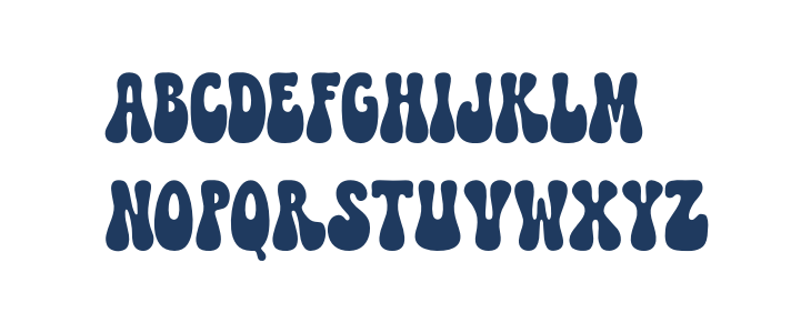 Retro Love Uppercase