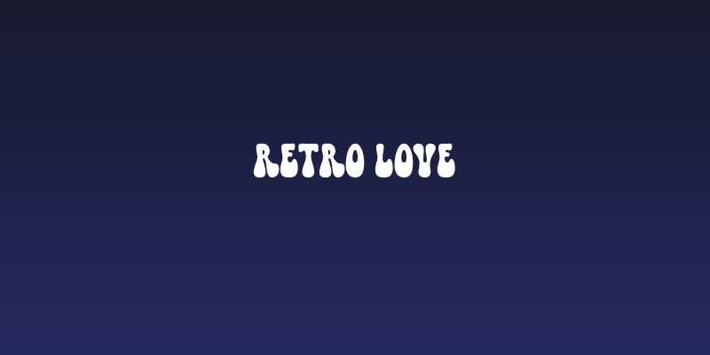 Retro Love Social Header