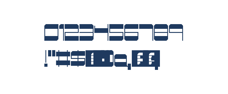 Retro Mania Regular Other Characters