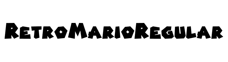 Retro Mario Regular  baixar fontes gratis