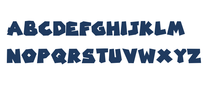 Retro Mario Regular Lowercase