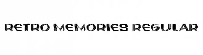 Retro Memories Regular  تنزيل الخطوط
