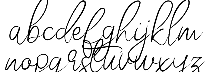 Retro Monogram Font LOWERCASE