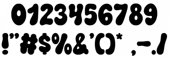 Retro Mother Regular Polices AUTRES CHARS