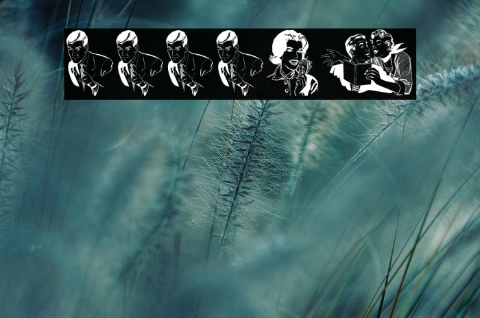 Retro People Regular Example 2