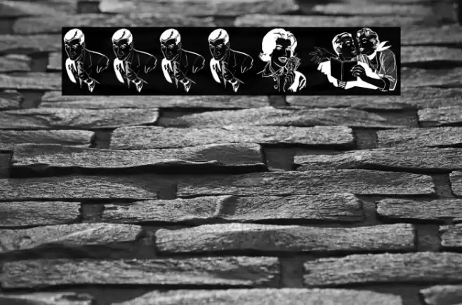 Retro People Regular Caratteri examples