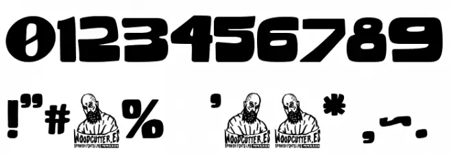 Retro Podcast Font OTHER CHARS