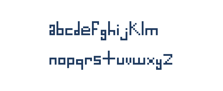 Retro Regular Lowercase