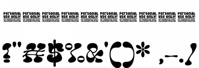 Retro Sailing DEMO Font OTHER CHARS