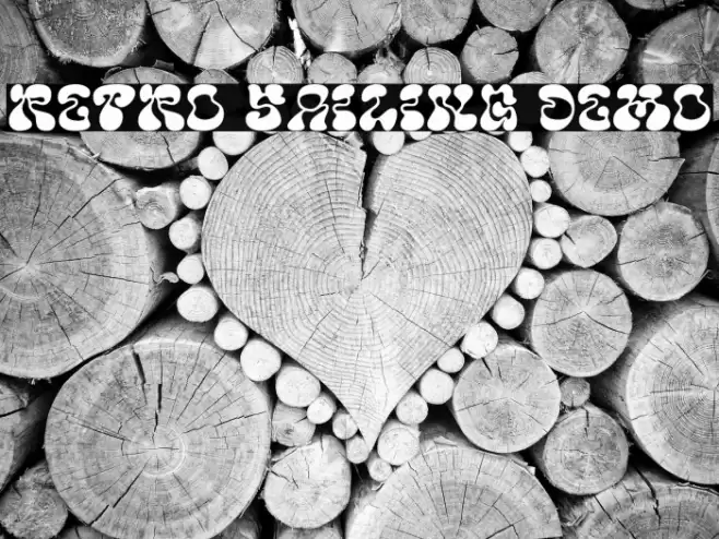 Retro Sailing DEMO Font examples