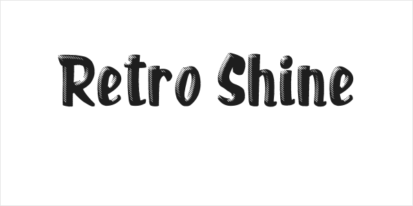 Retro Shine Logo