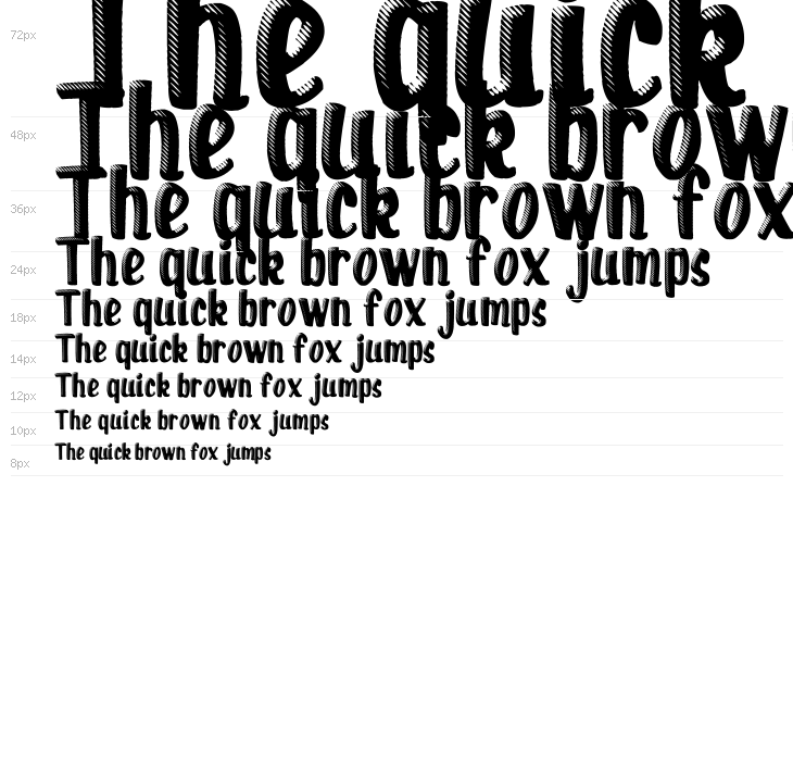 Retro Shine Waterfall