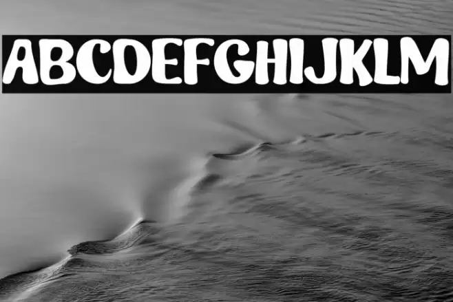 Retro Side フォント examples