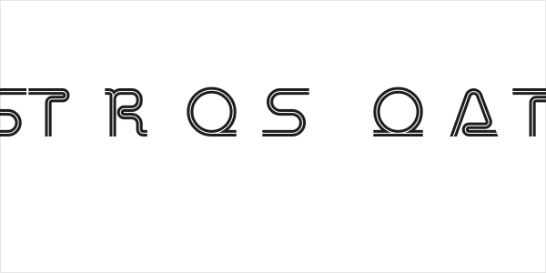 Retro Stereo Thin Alternate Logo