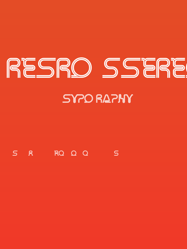 Retro Stereo Thin Alternate Poster