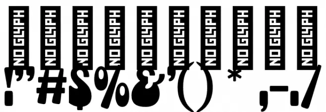 Retro Styla - Demo Version Regular Font OTHER CHARS