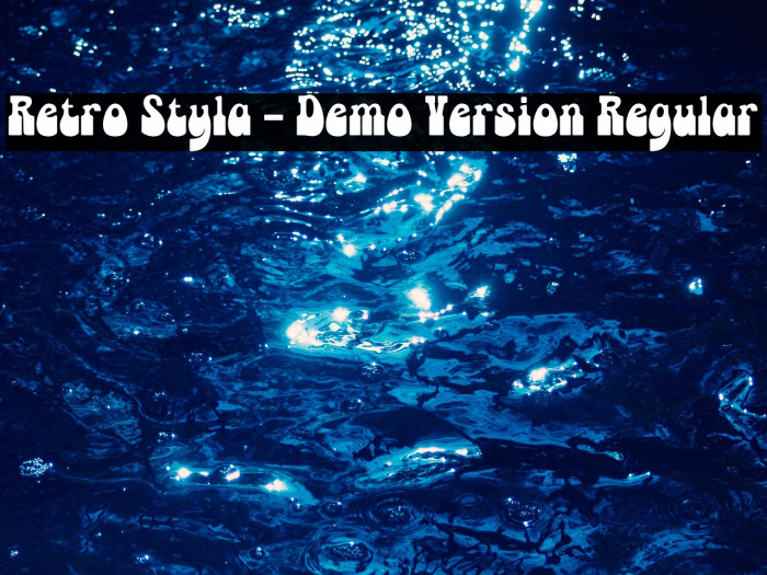 Retro Styla - Demo Version Regular Example 1