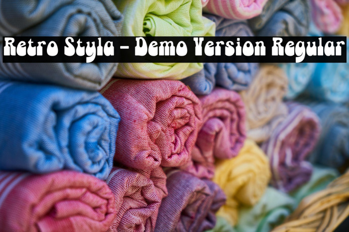 Retro Styla - Demo Version Regular Example 2