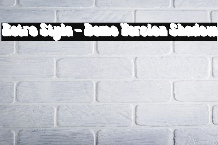 Retro Styla - Demo Version Shadow Example 3