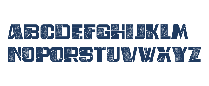 Retro Style Regular Lowercase